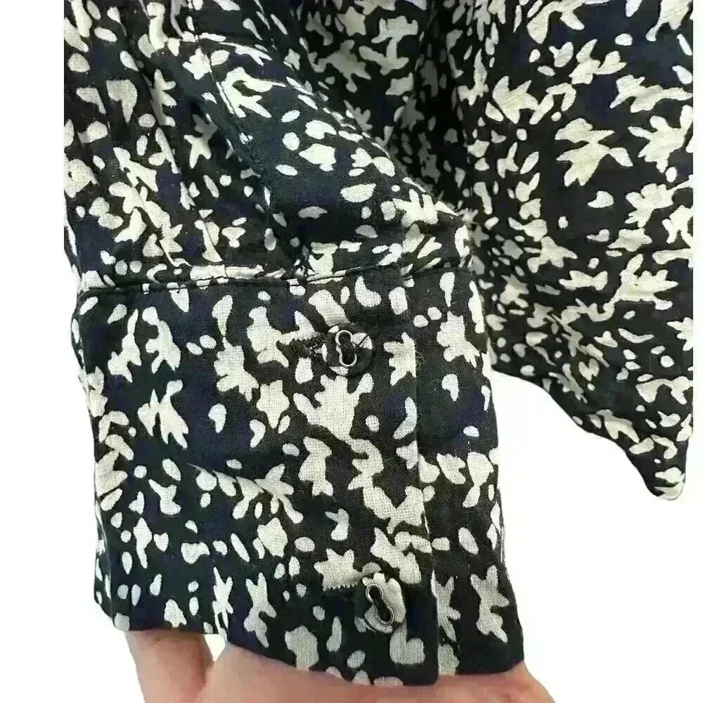 Mirth Handmade Edition Button Up Blouse size M - Picture 7 of 8